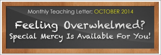 Feeling Overwhelmed? Special Mercy Is Available For You!