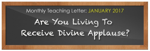 Are You Living To Receive Divine Applause?