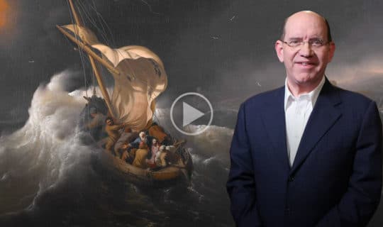 Jesus Calms a Storm on the Sea of Galilee