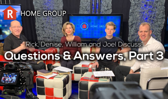 Questions & Answers, Part 3 — Home Group