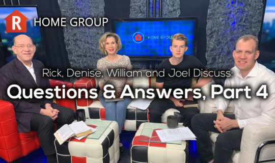 Questions & Answers, Part 4 — Home Group