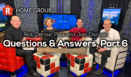 Questions & Answers, Part 6 — Home Group