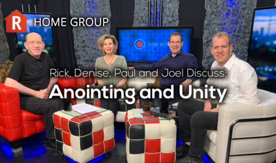 Anointing and Unity — Home Group