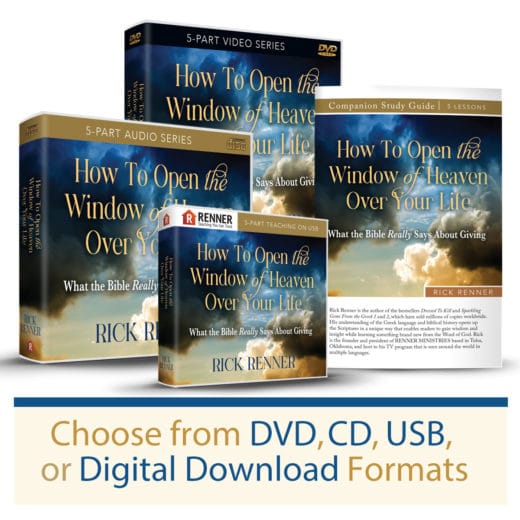 How to open the windows of heaven over your life renner ministries
