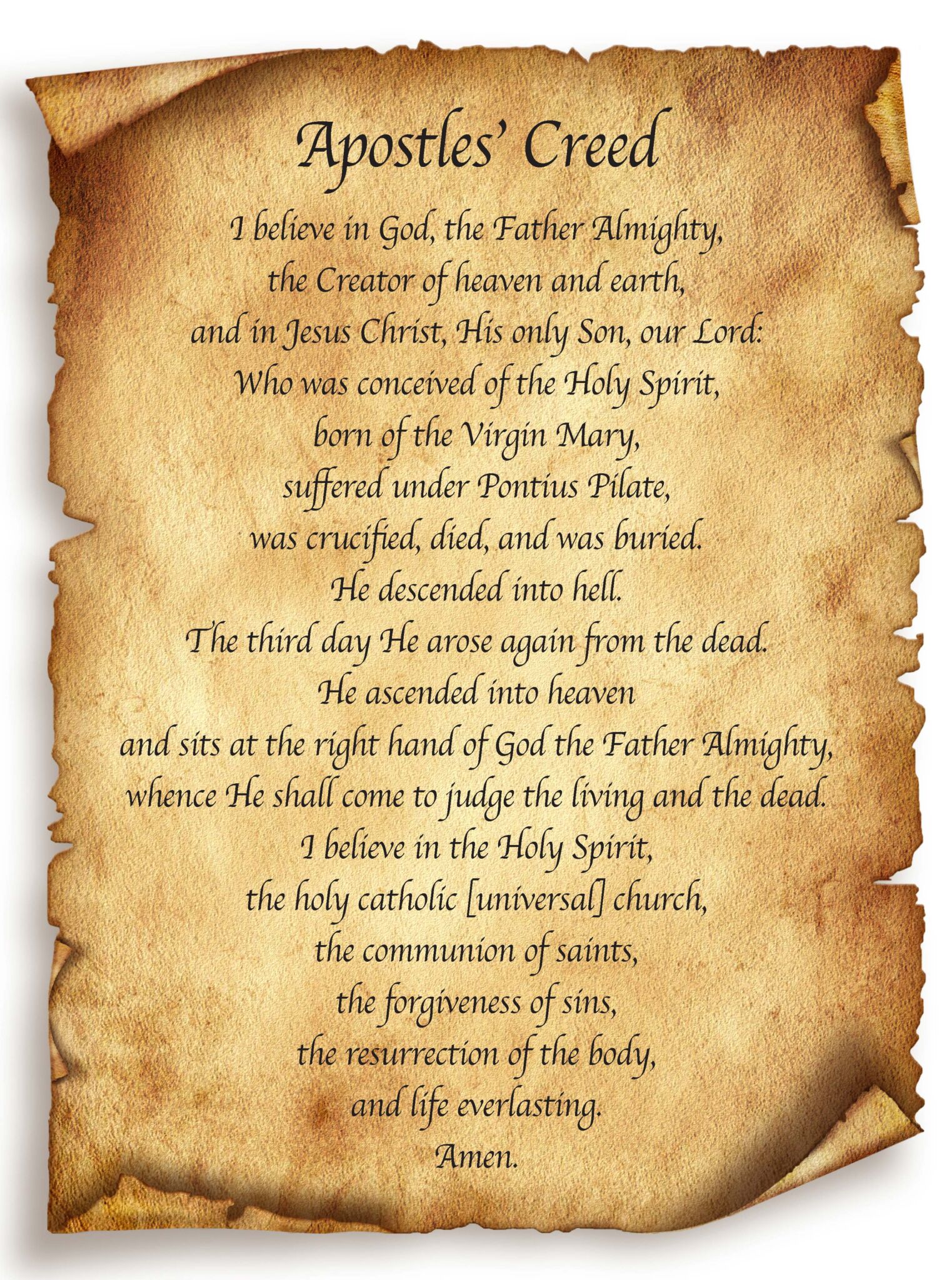 The Apostles Creed Download | Renner Ministries