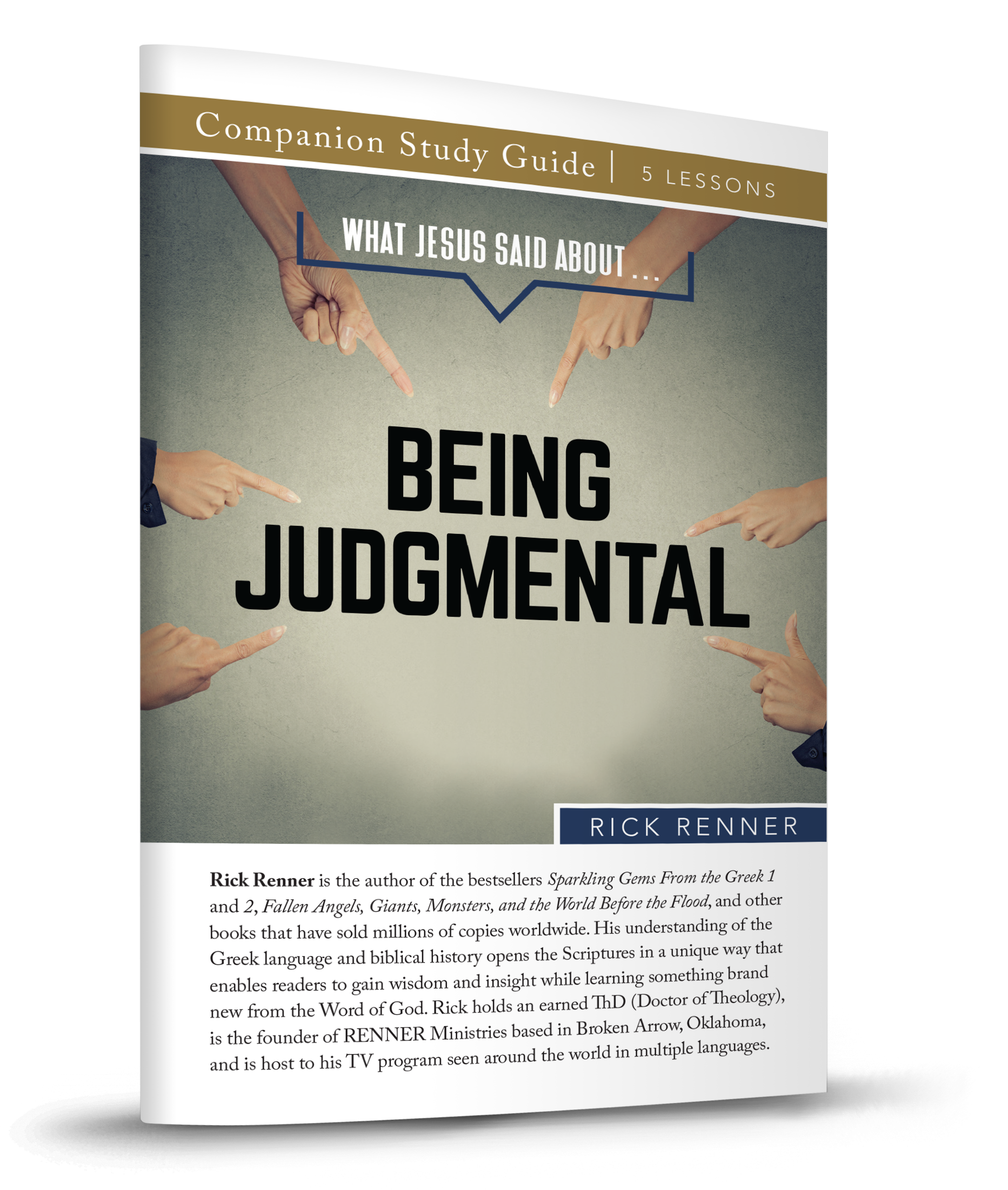What Jesus Said About... Being Judgmental - PDF Study Guide